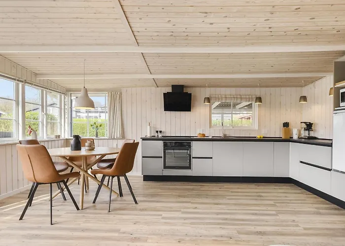 Lovely In Bjert With Kitchen